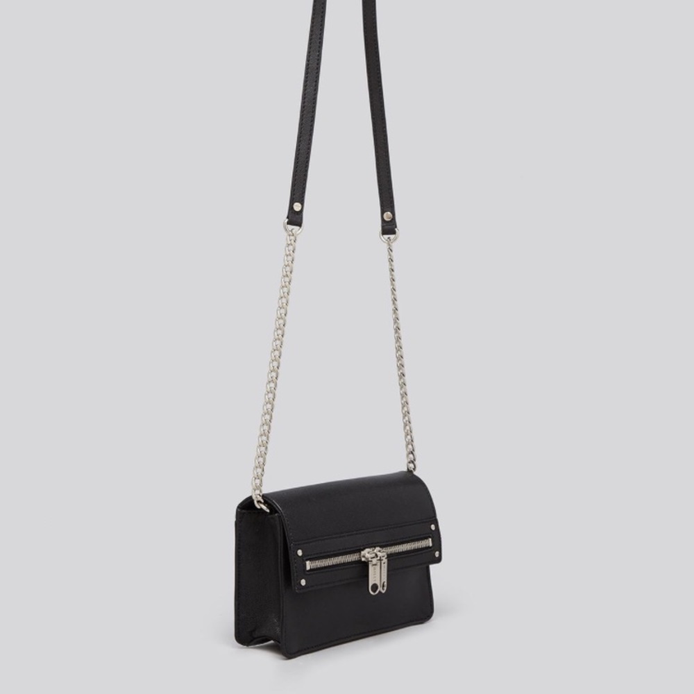 Milly Riley‎ leather zipper crossbody